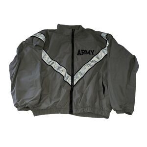 Army Issue IPFU Surplus Reflective Lightweight Jacket Water Resistant Vented XL